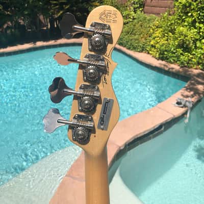G&L Tom Hamilton 2015 Custom Blue Sparkle image 7