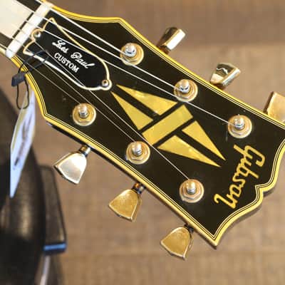 Vintage! 1976 Gibson Les Paul Custom Electric Guitar Black Ebony + HSC image 11