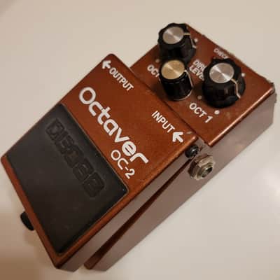 1982 Boss OC-2 Octaver - Rare Early Made in Japan Black Label - Pristine image 1