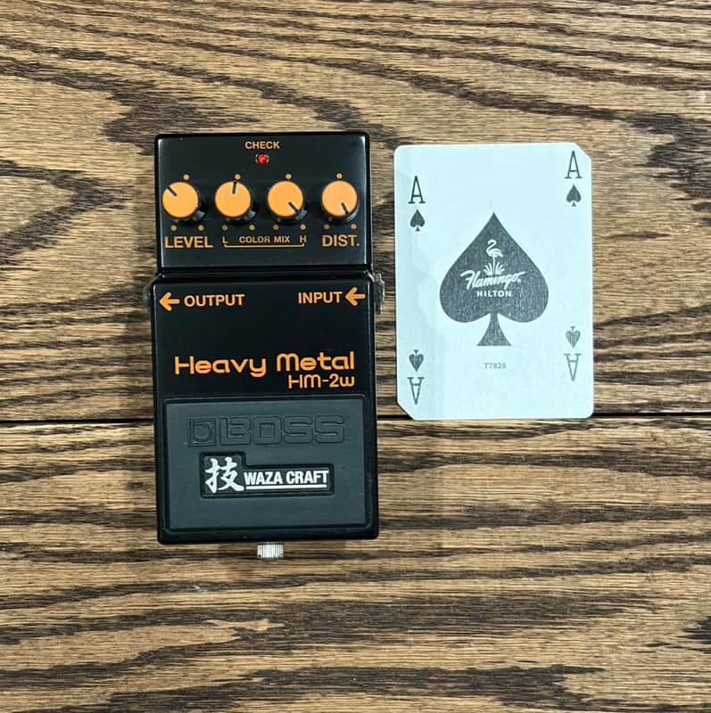 Boss HM-2W Heavy Metal Waza Craft 2021 - Present - Black image 1