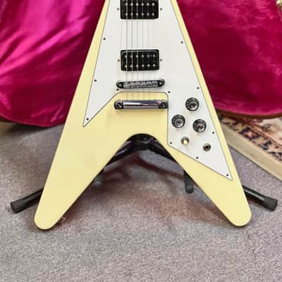 1993 Gibson Flying V '67 Reissue - Alpine White image 2