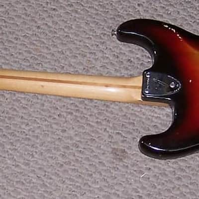 Fender Stratocaster... hard tail ...1975 ...3 tone sunburst image 3