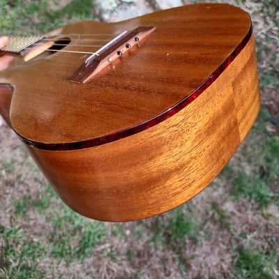 Harmony Baritone ukele 1950's - Mahogany natural image 13