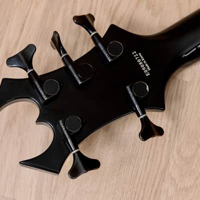 2009 BC Rich Widow WMD 5-String Bass w/ P-Style Pickups & Active Preamp, Black Onyx image 5