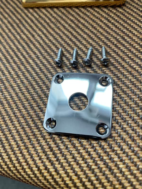 Gotoh Les paul square plate 2020 - Chrome image 1