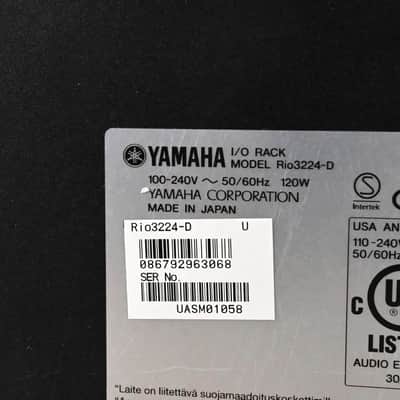 Yamaha Rio3224-D Rio Series 32x16 Remote Stage Box CG01HTS image 13