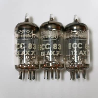 Ultron Quantity 3, Bel Indian Mullard 12AX7 ECC83 Amplitrex Tested image 1