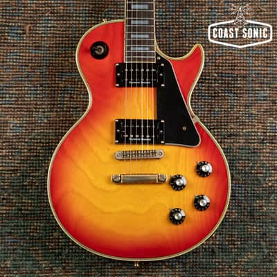 1978 Greco EG-500C Les Paul Custom Made in Japan Cherry Sunburst w/USA Seymour Duncans image 1