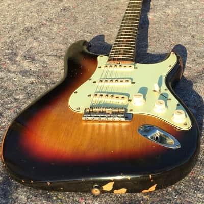 Fender stratocaster 1964 Sunburst image 9