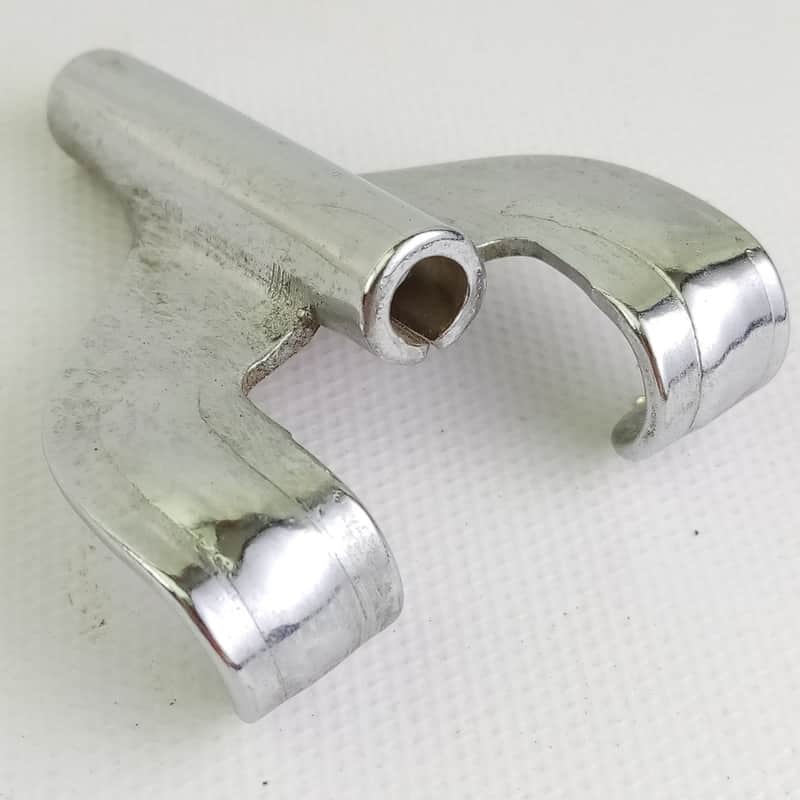 Gretsch Bass/Snare Drum T-Rod Claw Round Badge Chrome RB Broadkaster Vintage 50s image 1