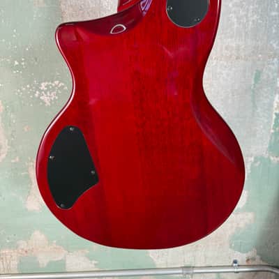 Washburn CT-2QCS Electric Guitar w/OHSC - Flamed Cherry Burst #1883 image 13