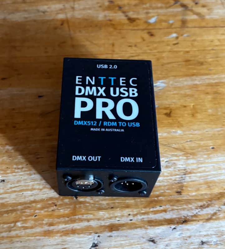Enttec DMX USB PRO 512 channel lighting interface image 1
