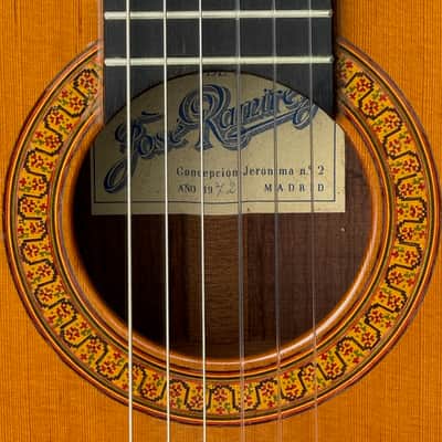 Jose Ramirez Estudio Classical 1972 - a beautiful 1 owner 54 year old Madrid made cannon. image 10