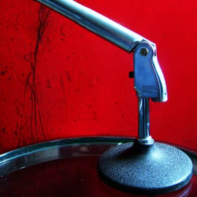 Vintage RARE 1950's RCA SK-39 / Electro-Voice 636 Omnidirectional Dynamic Microphone Hi Z w Belden cable 664 676 image 9