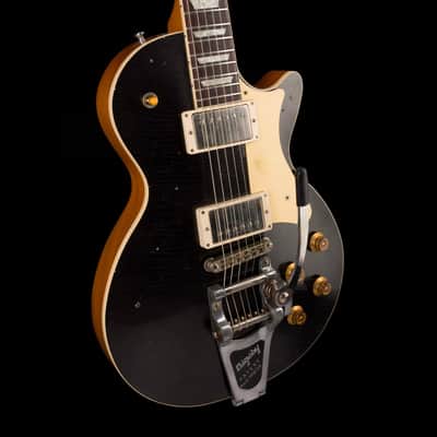 Heritage Custom Shop Custom Core H-150 Artisan Aged with Bigsby Space Black with Case image 10