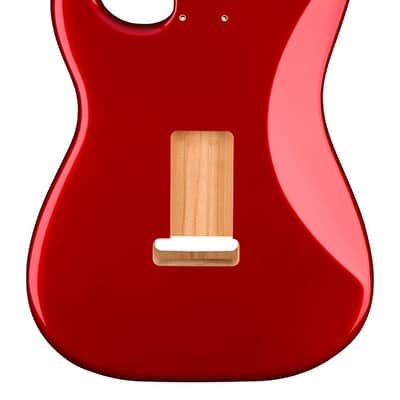 Fender Genuine Replacement Part Stratocaster body (vintage bridge) - Candy Apple Red image 3