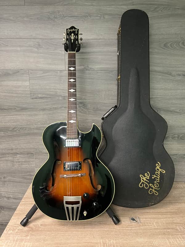 RARE Epiphone Triumph 1938 Tobacco Burst Hollow Body Electric Guitar #2709 image 1