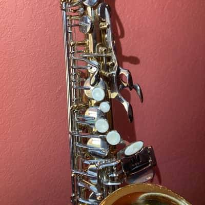 Selmer AS600 Student Model Alto Sax 2010s - Clear-Lacquered Brass image 3