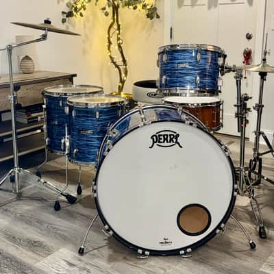 Pearl President Deluxe Series 26/16/14/13 - Blue Ripple image 3