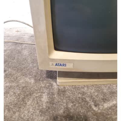 Atari SM125 Monitor - Grey – Monitor - Fair image 12