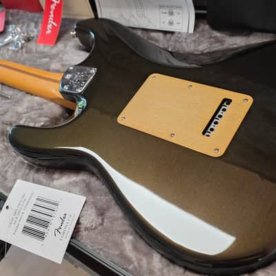 Fender American Ultra Stratocaster HSS BRAND NEW Texas Tea Metallic USA Humbucker Strat Electric Guitar image 7