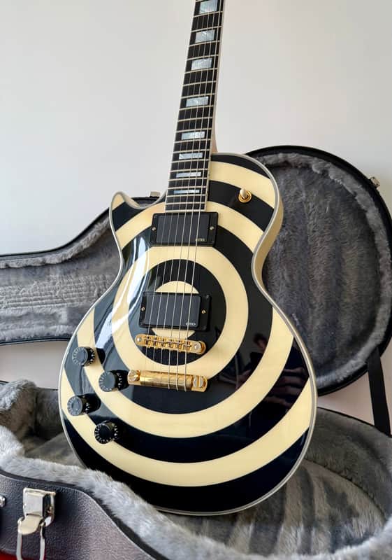 Gibson Les Paul Custom 2021 - Bullseye Zakk Wylde Tribute LEFT image 1