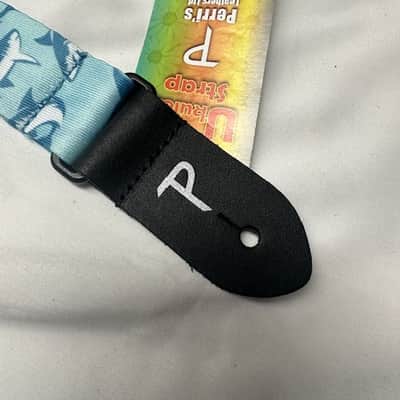 Perri’s Leathers 1.5" Polyester Ukulele Strap Shark Pattern - UKLPCP-7791 image 3