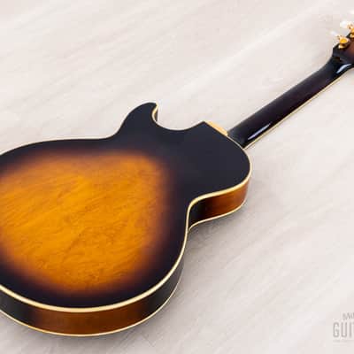 1978 Ibanez George Benson Signature GB10 Archtop Electric Guitar Sunburst, Japan Fujigen image 16