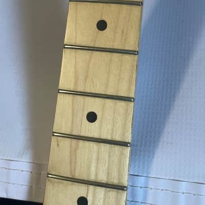 1993 MIM Fender Mexican Stratocaster Loaded Guitar Neck 21 Fret Maple Board image 12