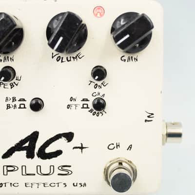 Xotic AC Plus + Guitar Boost Overderive Guitar Effect Pedal 4544 image 4
