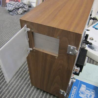 Akai X-1800SD Reel To Reel 8 Track Recorder, Player, Accessories, Restore 1960s Gray/Wood image 6
