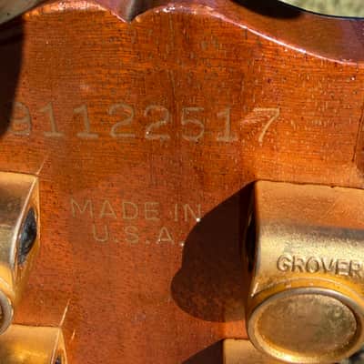 1991 Gibson Herb Ellis ES-165 Vintage Sunburst image 9