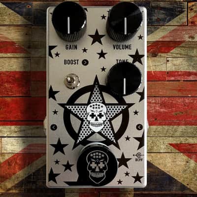 Flattley Boutique Effects Pedals Guitar Silver Range - Plexstar Plexi Drive Pedal