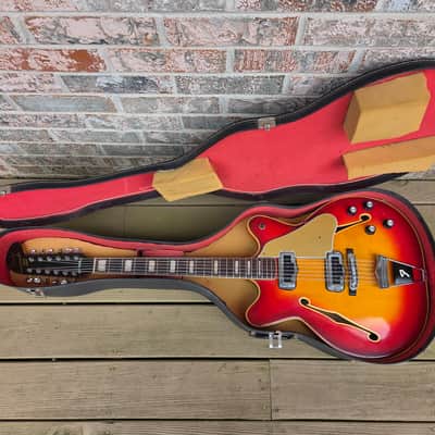 Vintage 1967 Fender Coronado XII Twelve String Hollowbody Electric Guitar w/ Case! image 2
