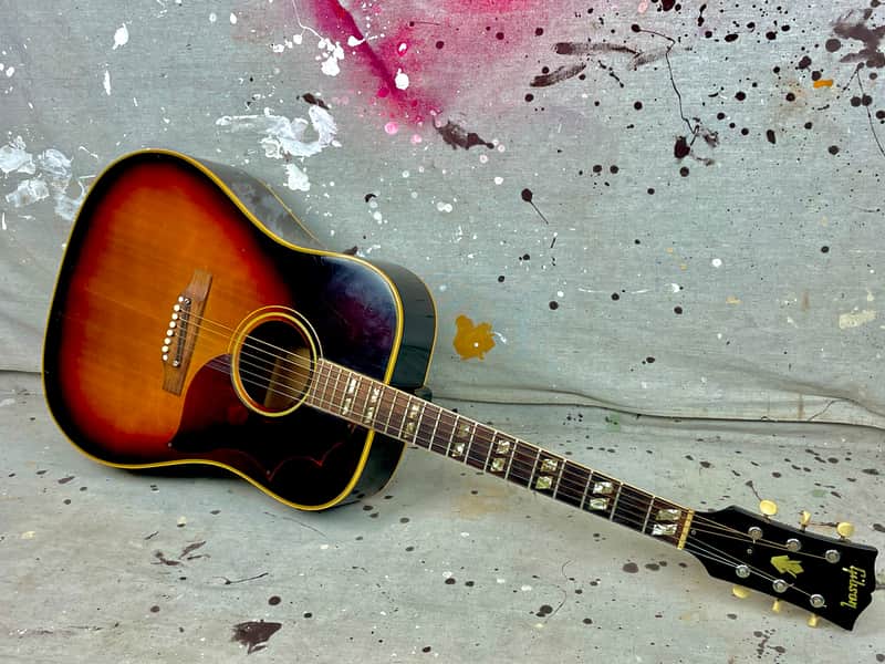 1968 Gibson SJ Southern Jumbo Vintage Guitar 1960's Player Project for Repair image 1