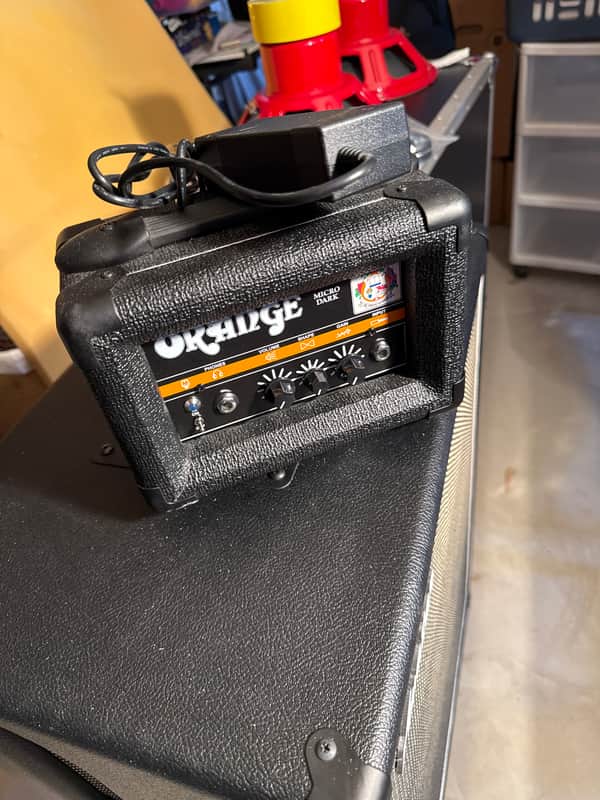 Orange Micro Dark 20 watt head w/ custom enclosure 2025 - Black image 1