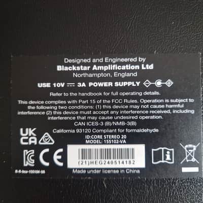 Blackstar ID:Core Stereo 20 V4 - Black image 4