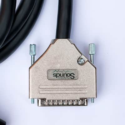 Mogami Multicore DB25 D-Sub Analog Tascam Loom Black to Neutrik NC3FXX XLR Female 1 Meter Long image 13