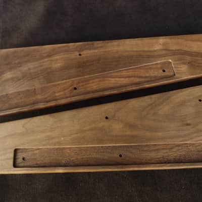 Roland Juno-106 Wooden Side Panels | Handmade American Walnut | Vintage Analog Synth Upgrade image 5
