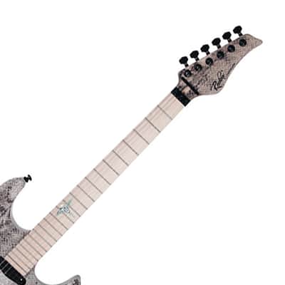 Reedoox Snake Skin 2014 FR Floyd Rose Push Pull Unique Graphic Electric Guitar 2 image 3