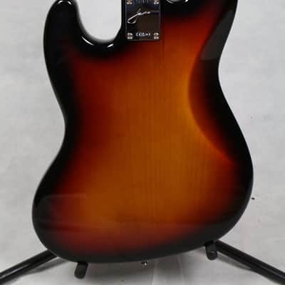 Fender Jaco Pastorius Fretless Jazz Bass 3-Color Sunburst w/ Deluxe Brown Hardshell Case image 6