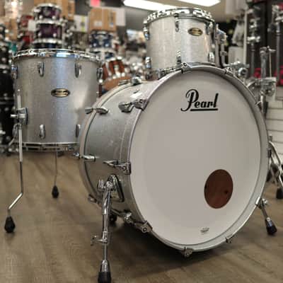 Pearl MMG Masters Maple/Gum 3-Piece Shell Pack 12/14/22 (#360 Silver Sparkle Lacquer) image 3
