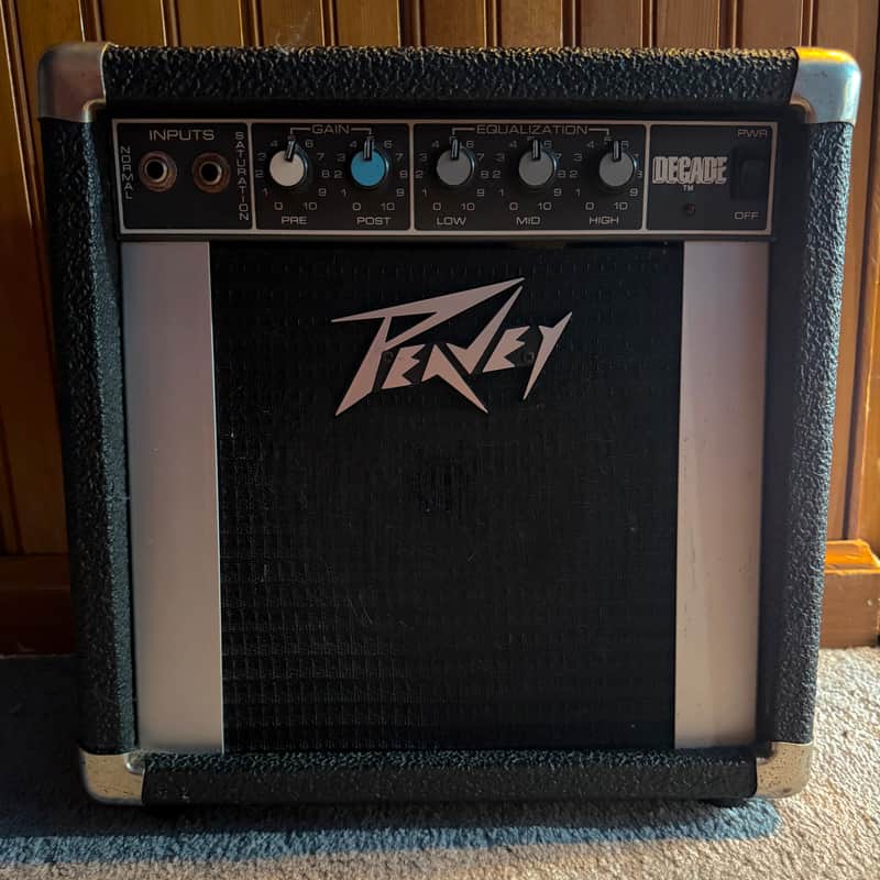 1980s Peavey Decade 10-Watt 1×8″ Guitar Combo Black