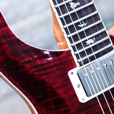 PRS McCarty Red Tiger Flamed Maple Top Pattern Neck Shape Electric Guitar w/Case image 9
