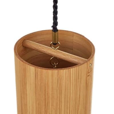 KOSHI (HOKEMA SHANTI) WIND CHIMES AQUA CARILLON ARTIGIANALE ACQUA IN BAMBOO FATTO A MANO IN FRANCIA SALDATO IN ARGENTO SU METALLO MADE IN EUROPE image 8