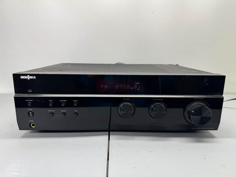 Insignia NS-R2001 Receiver HiFi Stereo Vintage Home Audio 2 Channel Radio Phono image 1