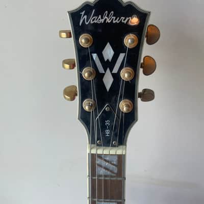 Washburn HB35-WRK Semi-Hollowbody 2010s - Wine Red image 3