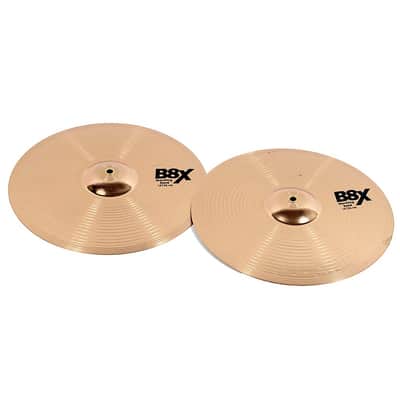 SABIAN B8X Marching Band Cymbals, Pair Regular 14 in. image 1