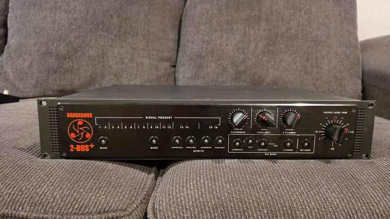 Dangerous Music 2-BUS+ 16-Channel Analog Summing Box 2015 - 2019 - Black image 1