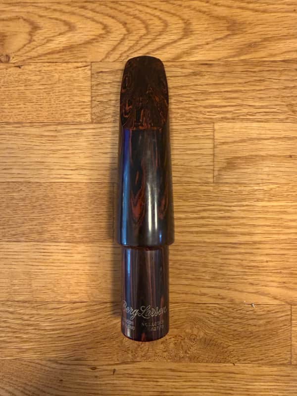 Berg Larsen - Grained Ebonite 110 1 SMS Baritone Sax MPC image 1